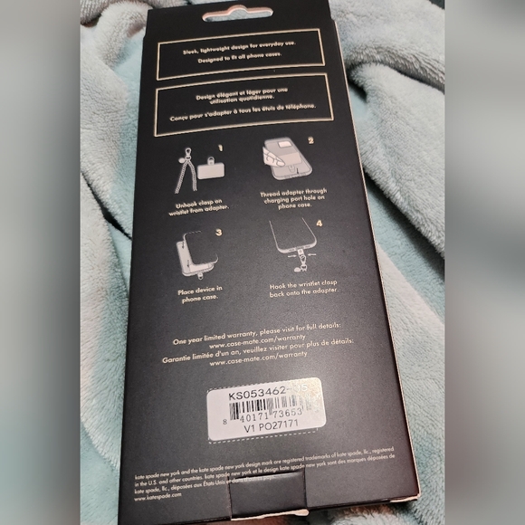 0013. NEW Kate Spade -  New York Phone Charm - Rock Candy Rock Candy - Picture 3 of 6